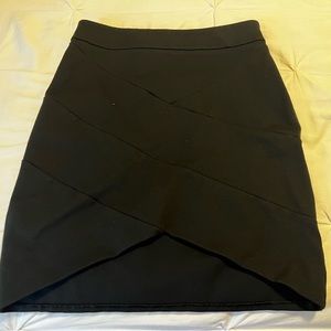 Express bandage wrap mini skirt